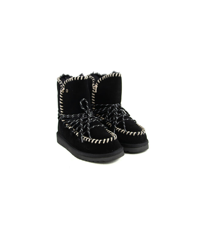 Warmbat Boots Waturra Lace Black Suede
