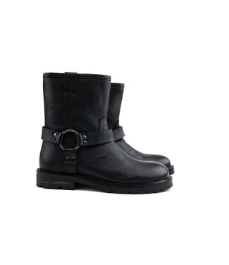 HIP Hip Bikerboot Zwart Combi