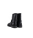 Hip Bikerboot Zwart Combi