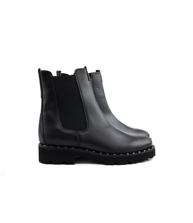 Gabor Chelsea Boots Schwarz Altsilber