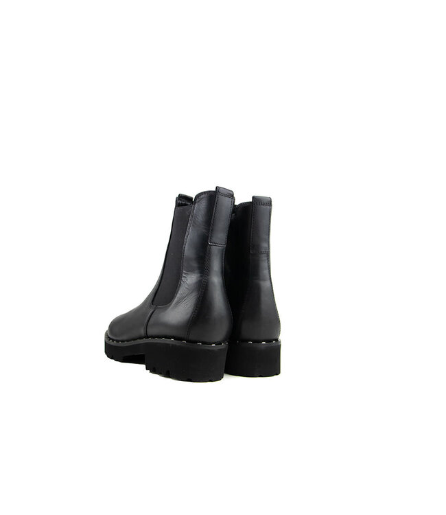 Gabor Chelsea Boots Schwarz Altsilber
