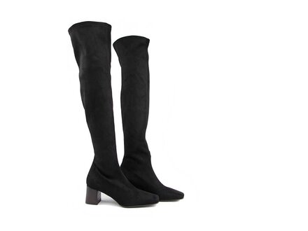Si di Sergio Si di Sergio Overknee Laars Maxi Bota Theka Negro Si di Sergio Si di Sergio Overknee Laars Maxi Bota Theka Negro
