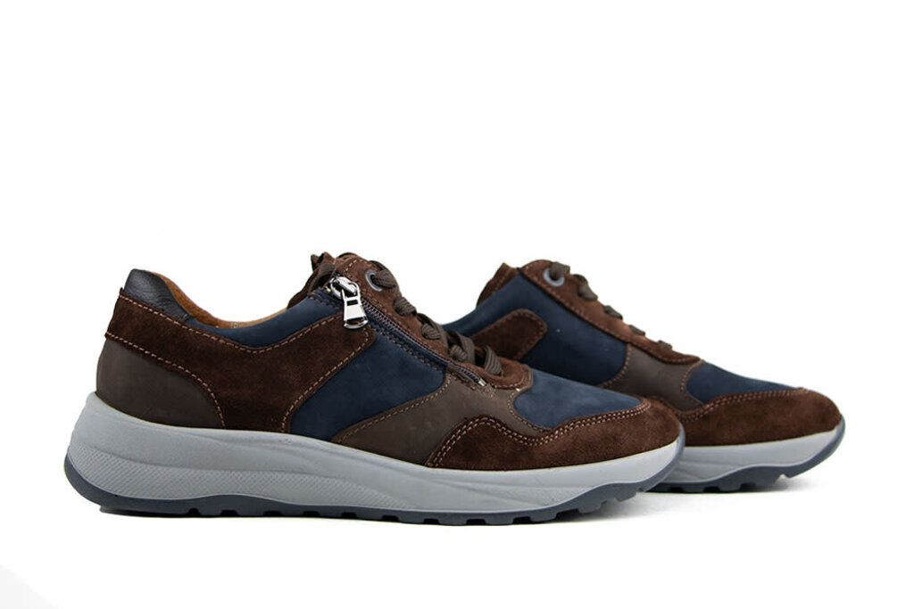 Waldläufer Waldlaufer Sneaker John Nuba Marine Moro K