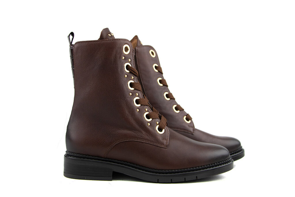 Gabor Veterboot Sattel Gold Varenne Kroko Gratis Verzending Steenbergen Schoenen