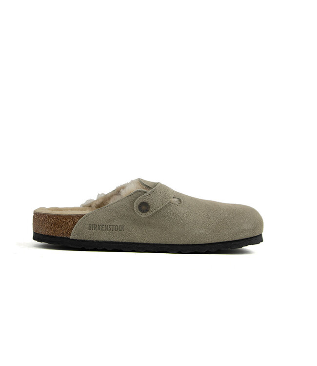 Birkenstock Boston Shearling LEVE Taupe