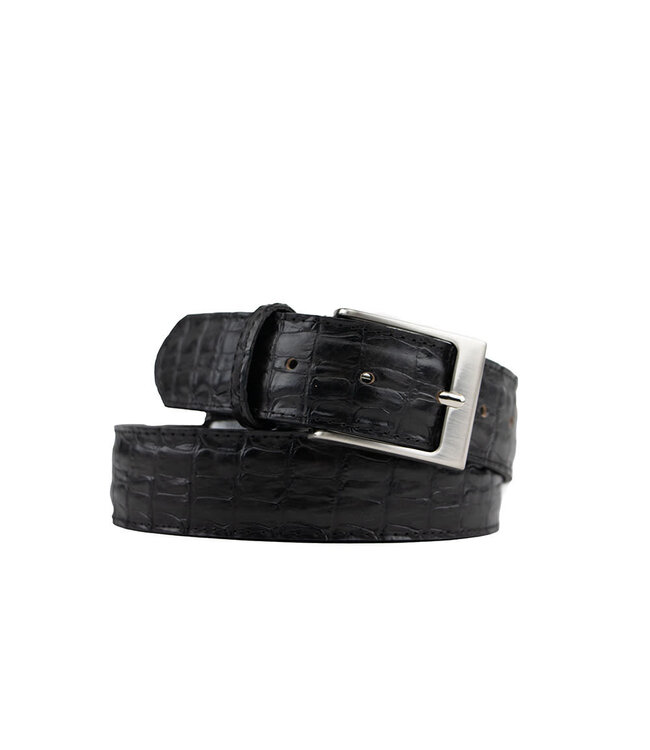Berkelmans Riem Black Brown Kroko Creste