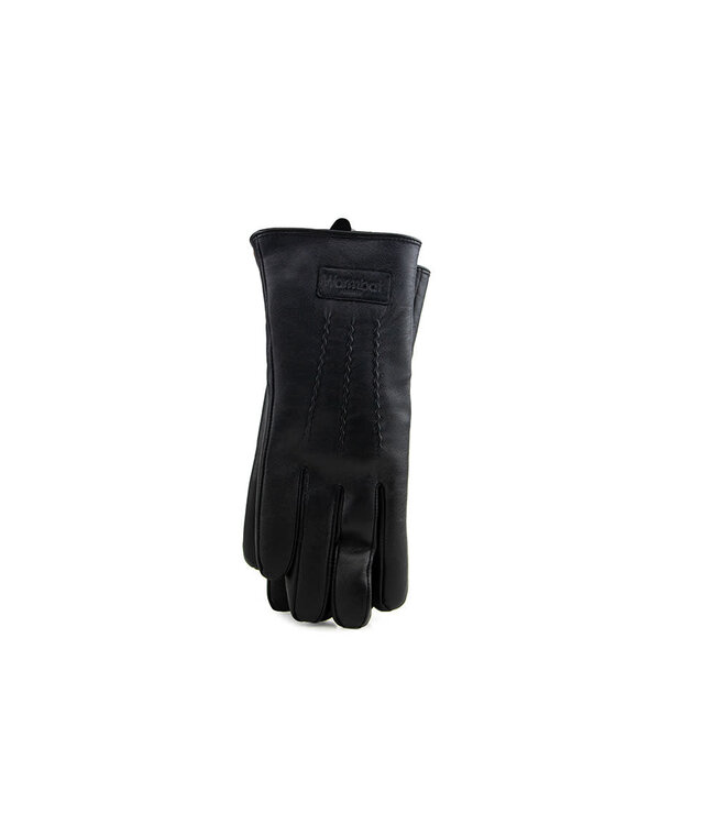 Warmbat Gloves Woman Black Leather
