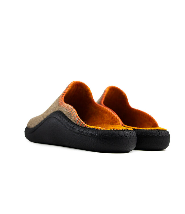 Josef Seibel Monaco 62 Braun Filz Combi