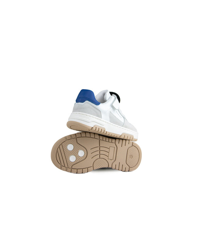 Nubikk Basket Court JR White Combi Blue