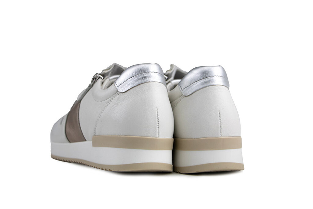 Gabor Gabor Sneaker Latte Puder Silber Nappa Satin