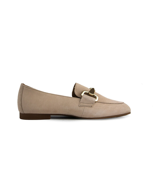Gabor Loafer Bit Oak Gold Suede