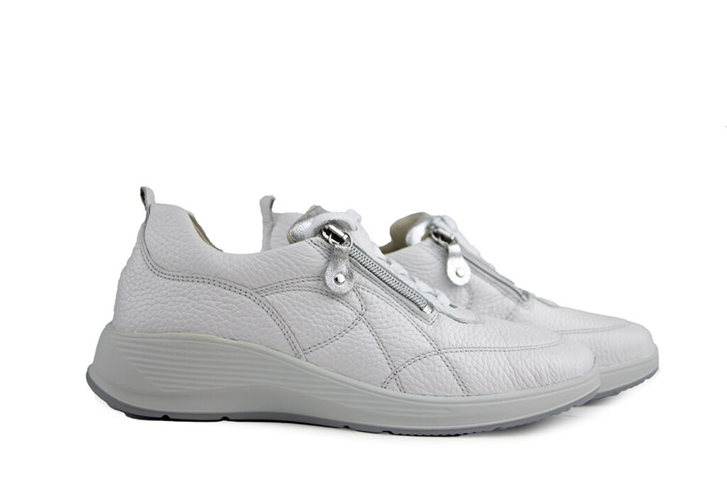 Waldläufer Waldlaufer Sneaker Kalea Eclis Weiss Argento