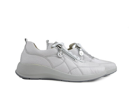 Waldläufer Waldlaufer Sneaker Kalea Eclis Weiss Argento