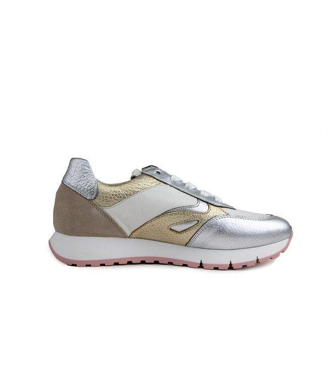 Gabor Sneaker Latte Silber Rose Metal