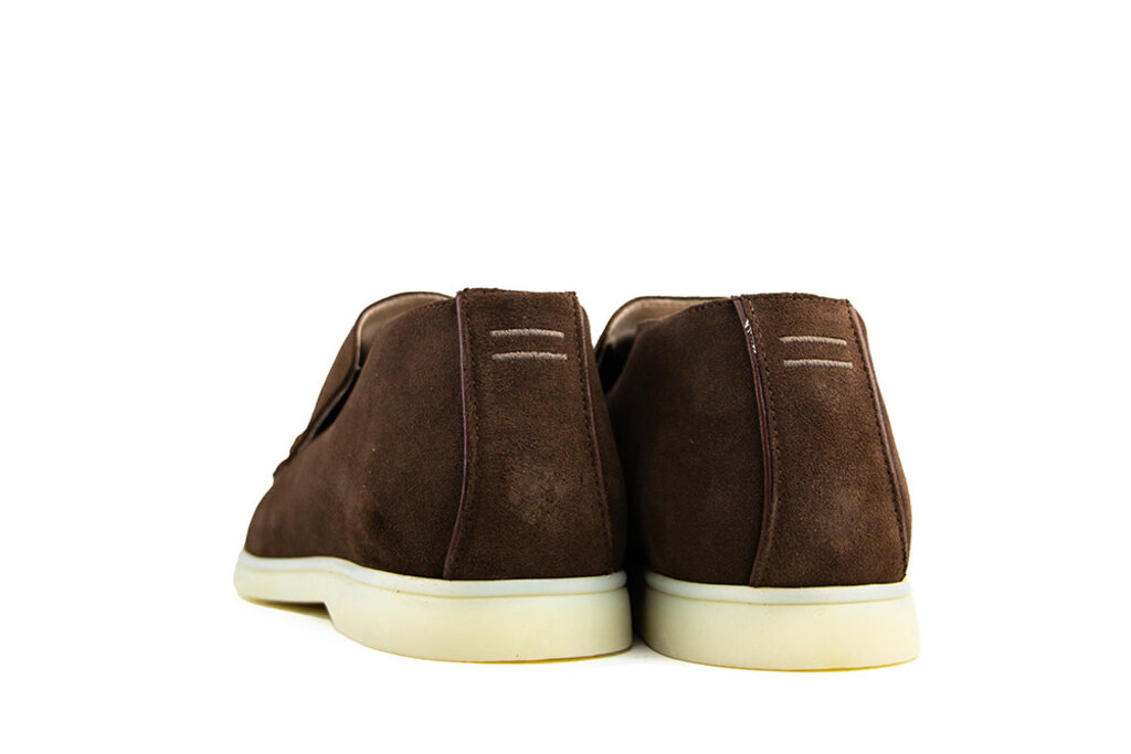 Greve Greve Loafer Elba Chocolate Merino