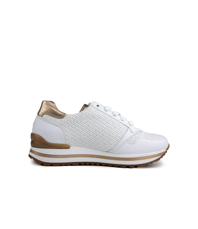 Gabor Sneaker Twist Weiss Platino
