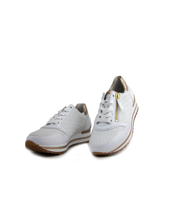 Gabor Sneaker Twist Weiss Platino