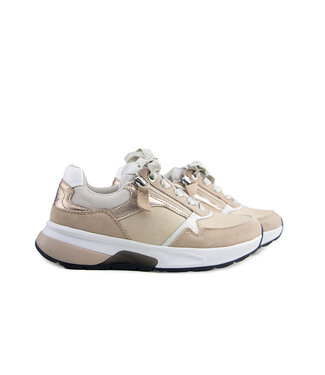 Gabor Gabor Rolling Soft Sneaker Leinen Oak Puder