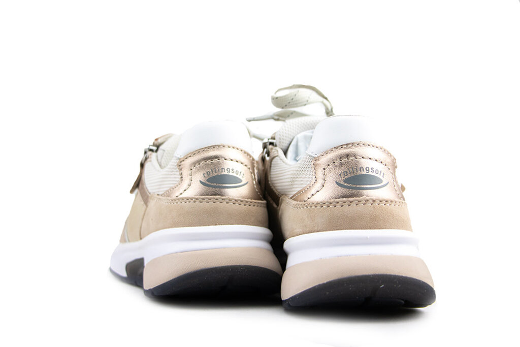 Gabor Gabor Rolling Soft Sneaker Leinen Oak Puder