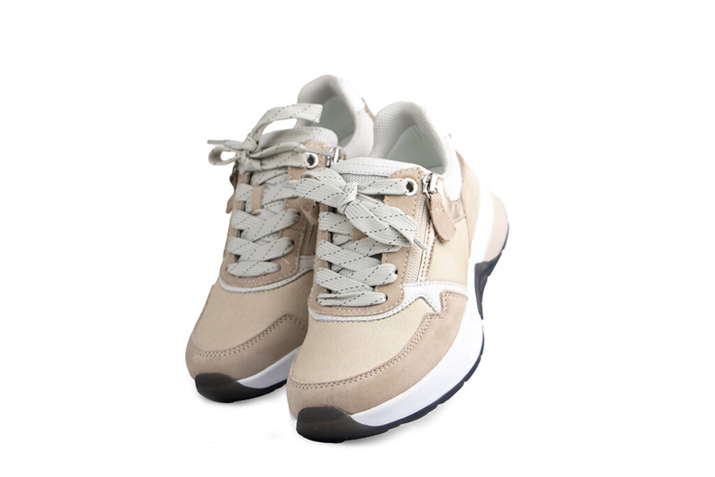 Gabor Gabor Rolling Soft Sneaker Leinen Oak Puder