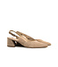 Hogl Slingback Pump Taupe Samtkid