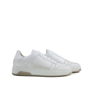 Nubikk Nubikk Basket Court White Combi Suède