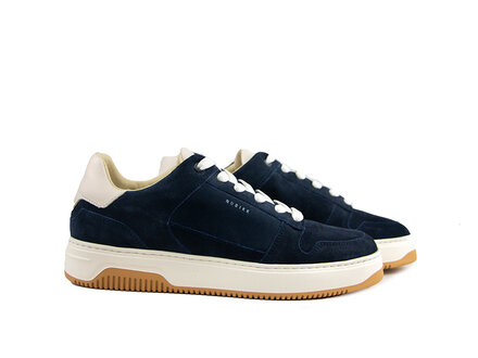 Nubikk Nubikk Basket Court Miele Blue Suede Nubikk Nubikk Basket Court Miele Blue Suede