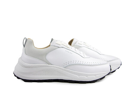 Nubikk Nubikk Oberon Reese White Leather Black Nubikk Nubikk Oberon Reese White Leather Black