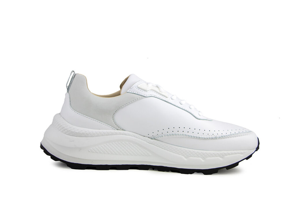 Nubikk Nubikk Oberon Reese White Leather Black