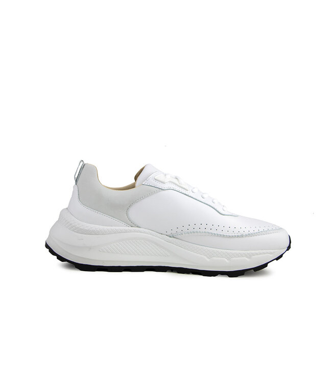Nubikk Oberon Reese White Leather Black