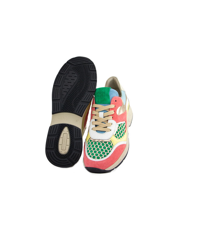 Piedi Nudi Sneaker Talla 04.04 Corallo Multi