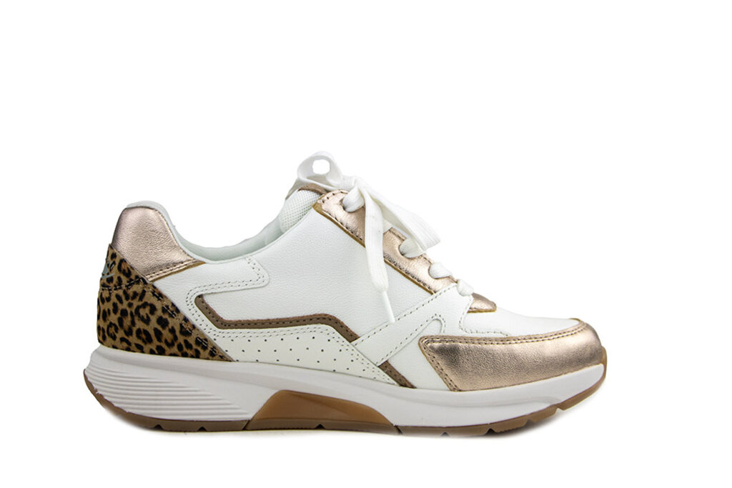 Gabor Gabor Rolling Soft Sneaker Leo Weiss Puder