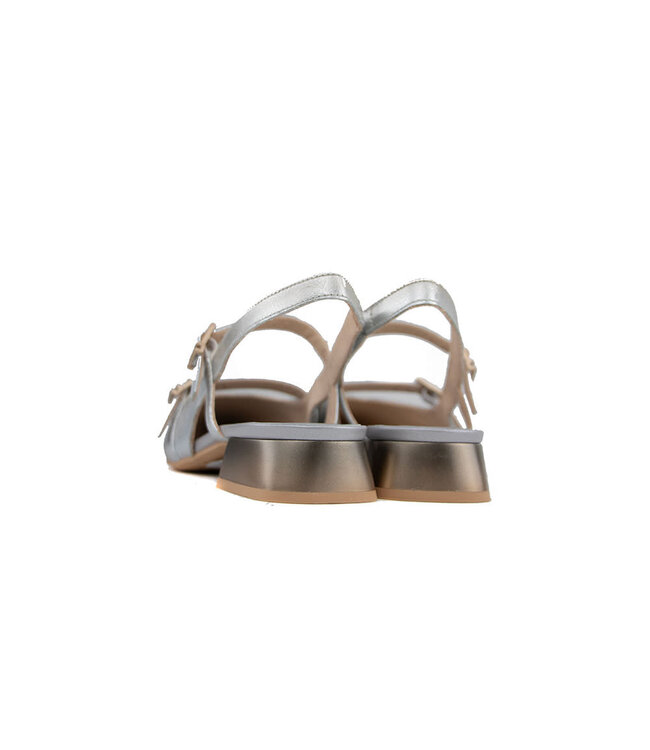 Hispanitas Slingback Pump Dali Menorca Silver
