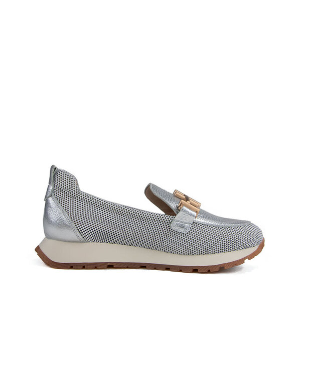 Hispanitas Loafer Kansas Boleromet White Silver