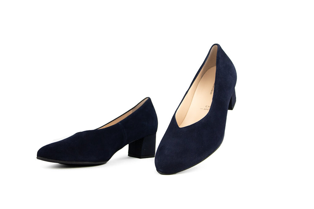 Hassia Hassia Pump Blue Multi Shiny Capri