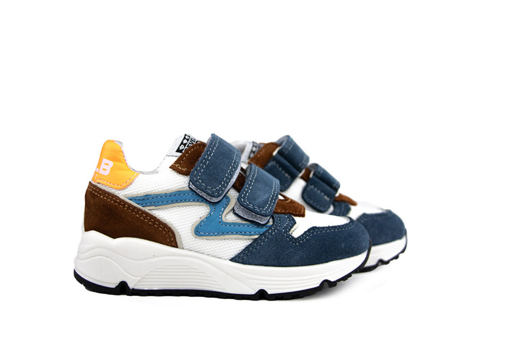 Develab Develab Klittenband Sneaker Blue Combi