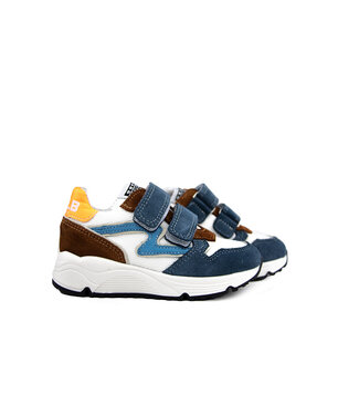 Develab Develab Klittenband Sneaker Blue Combi