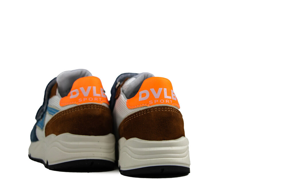 Develab Develab Klittenband Sneaker Blue Combi