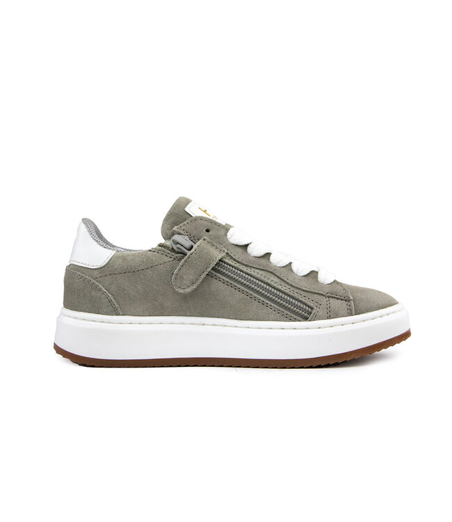 Hip Sneaker Light Grey Suede Combi