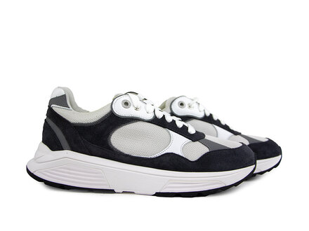 Xsensible Xsensible Sneaker Helix Men Denim Combi Xsensible Xsensible Sneaker Helix Men Denim Combi