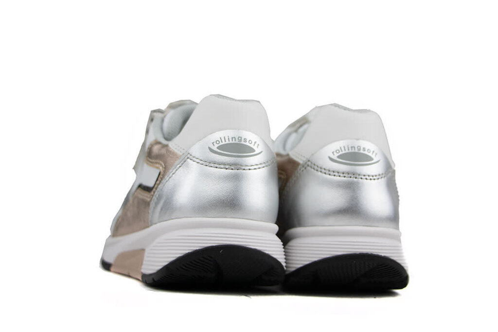 Gabor Gabor Rolling Soft Sneaker Weiss Silber Puder