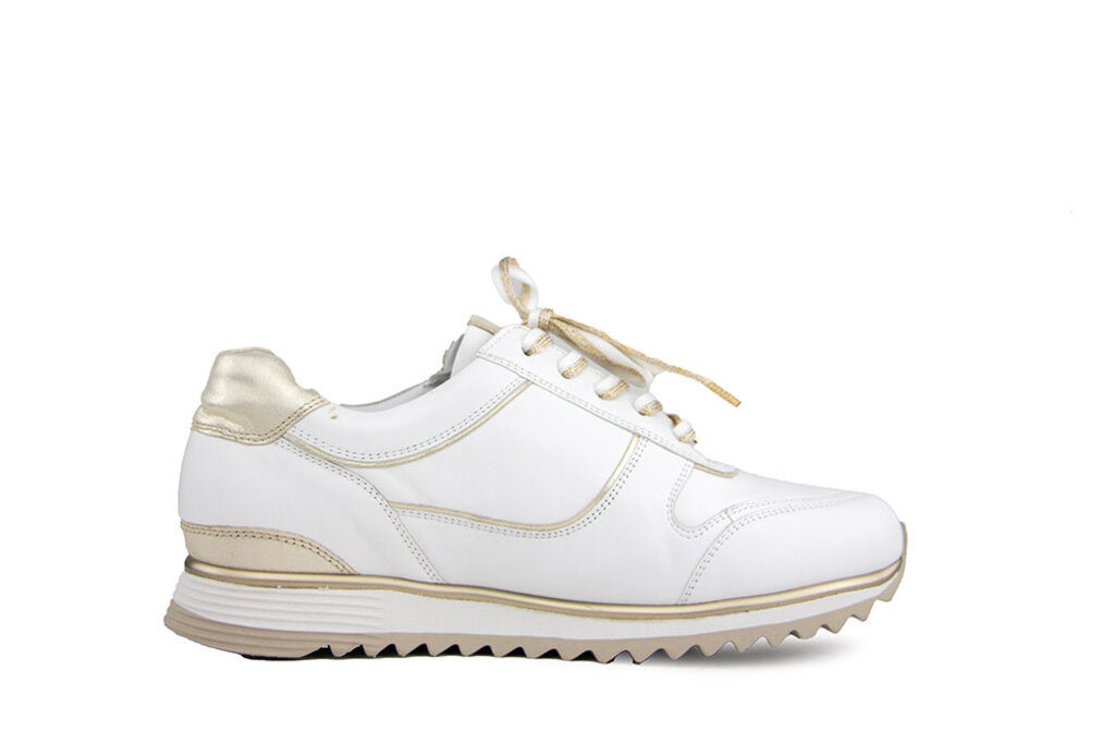 Hassia Hassia Sneaker Weiss Platin Gloss