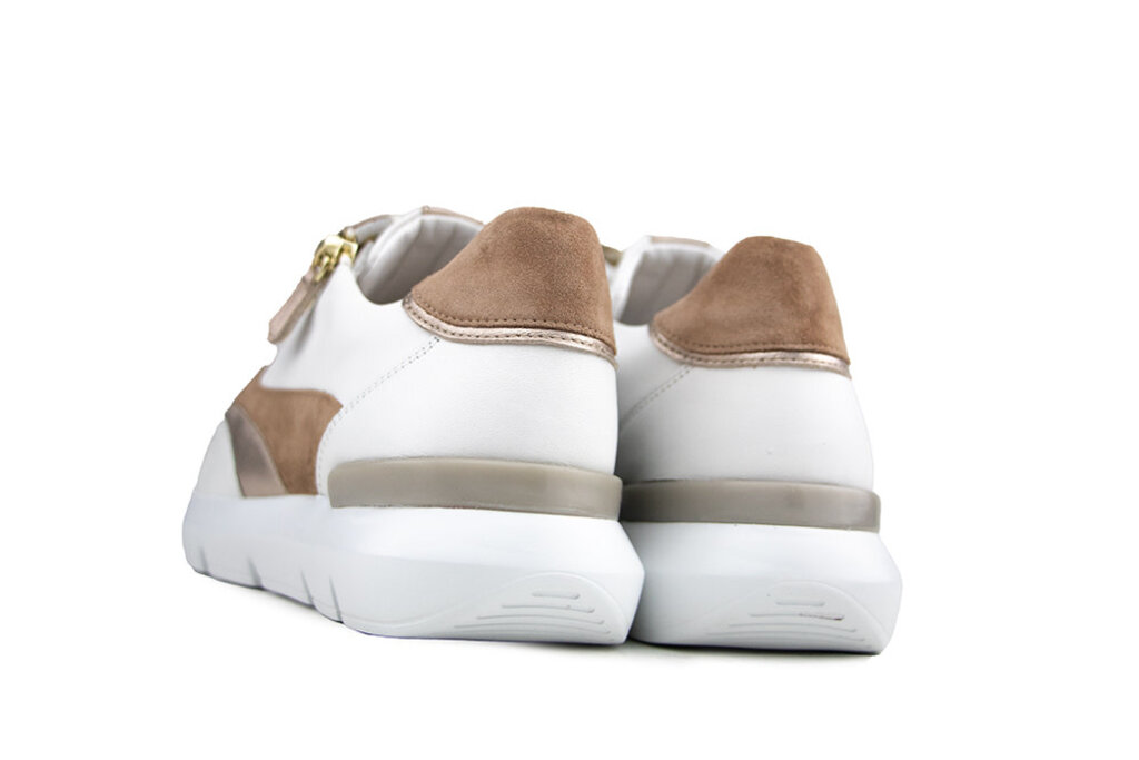 Hassia Hassia Sneaker Weiss Cappuccino Bordeaux