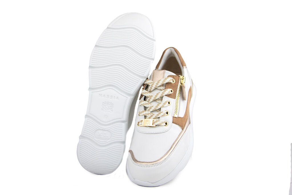 Hassia Hassia Sneaker Weiss Cappuccino