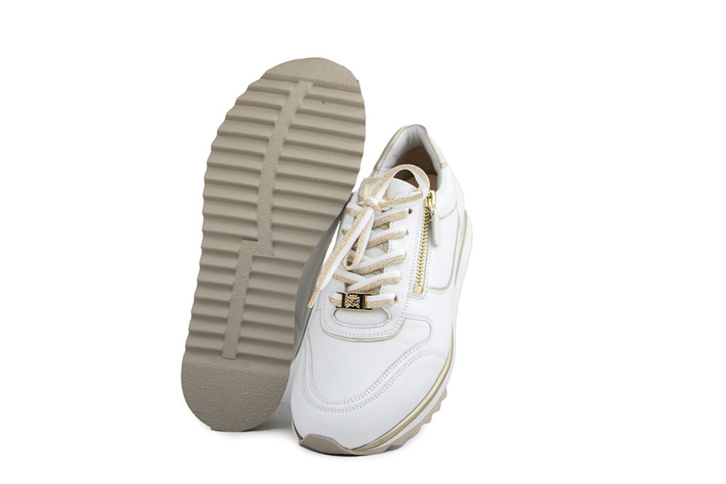 Hassia Hassia Sneaker Weiss Platin Gloss