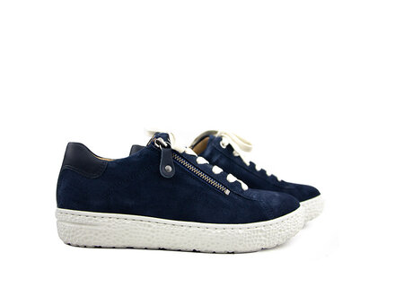 Hartjes Hartjes Sneaker Phil Dunkelblau Velour Hartjes Hartjes Sneaker Phil Dunkelblau Velour