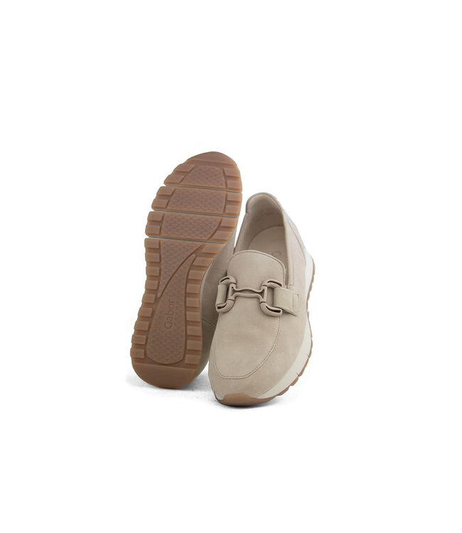 Gabor Loafer Bit Oak Suede