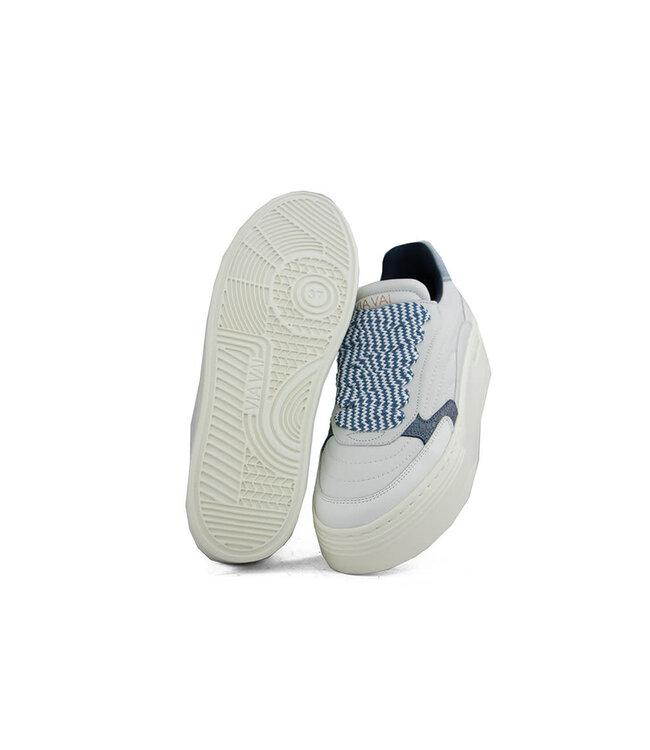 Via Vai Sneaker Isa Josie Vitello Combi Sky