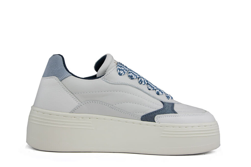 Via Vai Via Vai Sneaker Isa Josie Vitello Combi Sky