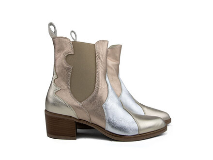 DL-Sport DL Sport Enkellaars Doha Platino Argento DL-Sport DL Sport Enkellaars Doha Platino Argento